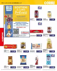 Volantino Maxisconto Pagina 10: Grissini Rubata' La Fattoria delle cose buone €1,39, Patatine classiche Amica Chips €0,99