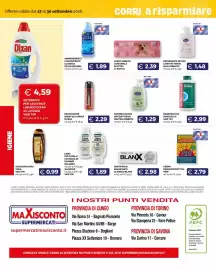 Volantino Maxisconto Pagina 12: Sapone liquido antibatterico Neutro Roberts €1,29