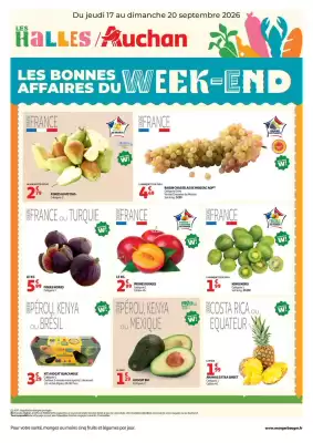 Auchan Supermarché | Les bons plan du week end dans votre hyper (valable jusqu'au 20-09)