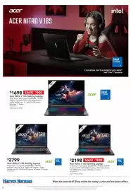 Harvey Norman catalogue week 38 Page 10: Acer Nitro V 16S Gaming Laptop €2.799,00, Acer Nitro V 16S Gaming Laptop €1.698,00