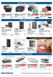 Harvey Norman catalogue week 38 Page 14: Seagate Expansion Portable Hard Drive €199,00, STM 'Origin' 14" Laptop Sleeve €24,00