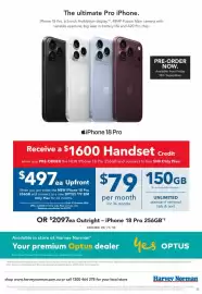 Harvey Norman catalogue week 38 Page 25: IPhone 18 Pro €497,00