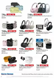 Harvey Norman catalogue week 38 Page 40: Sennheiser ACCENTUM On-Ear Wireless Headphones €198,00