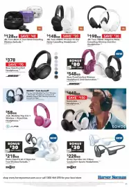 Harvey Norman catalogue week 38 Page 41: JBL Tune 680NC Wireless On-Ear Noise-Cancelling Headphones €148,00