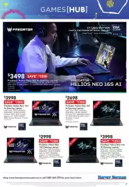 Harvey Norman catalogue week 38 Page 9: Predator Helios Neo 16S AI Gaming Laptop €3.998,00