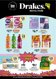 Drakes catalogue week 38 Page 1: Wok Wizz Chicken Instant Noodles €0,95, Uncle Tobys Plus €2,99