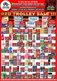 Advance Cash n Carry catalogue week 38 Page 6: MAQ WASHING POWDER 2KG X 8's €475,99, EXCEED WASHING POWDER 2KG €31,99