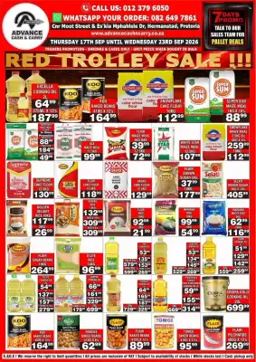 Advance Cash n Carry (valid until 23-09)