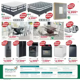 Beares catalogue Page 2: CASSIDY 7-PIECE DINING ROOM SUITE €14.999,99, Valencia Grey 152CM Bed Set €4.999,99