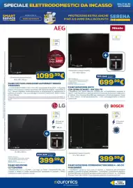 Volantino Euronics Pagina 13: Piano induzione 60cm con spina Schuko - KM 7221 FR €699,99
