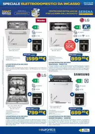 Volantino Euronics Pagina 6: Lavastoviglie da incasso Quadwash DB476TXSW €799,99