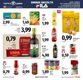 Volantino Famila Superstore Pagina 11: Pantaleo olio extra vergine di oliva 100% italiano €4,90