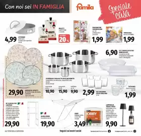 Volantino Famila Superstore Pagina 26: Bialetti caffettiere, Aeternum pietravera tortiera con coperchio €4,99