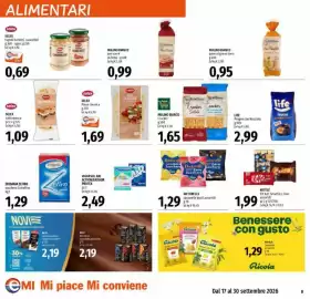 Volantino Emi Market Pagina 11: Dietorelle caramelle gusti assortiti €1,29, Eridania Zefiro zucchero Extrafine €1,29