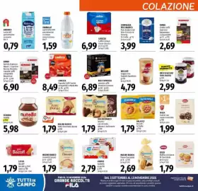 Volantino Emi Market Pagina 12: Mulino Bianco Fette biscottate dorate €1,79, Biscotti le frolle Balocco €1,79