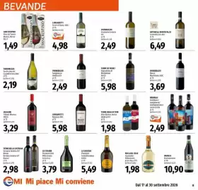 Volantino Emi Market Pagina 15: San Crispino Vino da Tavola €1,49, Brumale €2,49