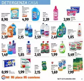 Volantino Emi Market Pagina 17: Fairy Platinum Plus Caps Lavastoviglie €5,49, WC NET WC Gel Disincrostante €2,65