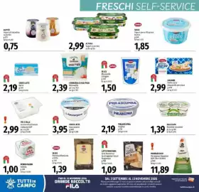 Volantino Emi Market Pagina 6: Selex Provolà Affumicata €1,39, TRE STELLE mozzarella di bufala Campana DOP €2,99