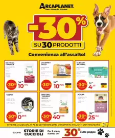 Volantino Arcaplanet Pagina 1: Schesir Natural Lattina Gatto €4,33, Gourmet Gold mousse €10,79