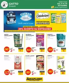 Volantino Arcaplanet Pagina 10: Churu Luxury Snack Gatto €2,99, Perfect Care Dental Snack Gatto €4,33
