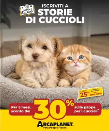 Volantino Arcaplanet Pagina 18: Pappe per i cuccioli