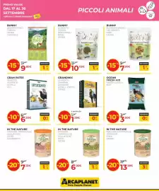 Volantino Arcaplanet Pagina 21: Ocean fresh air Sabbia Uccelli €3,50, RabbitDream BASIC €10,02