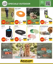 Volantino Arcaplanet Pagina 26: Dog's Creek Gioco Boomerang Hyper €7,99, Anione guinzaglio perfect grip nero €12,74