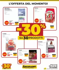 Volantino Arcaplanet Pagina 6: Nulo crocchette cane puppy €34,99, Schesir Crockette Cane Medium €11,54