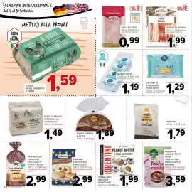 Volantino Todis Pagina 14: Iorentini Peanut Butter €1,99, Fettine di segale integrale con sesamo biologiche Trevisan €1,49