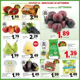 Volantino Todis Pagina 3: Ananas intera pelata €3,49, Kiwi Zespri Sungold €3,99