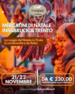 Volantino I Viaggi del Cavallino (valido fino al 22-11)