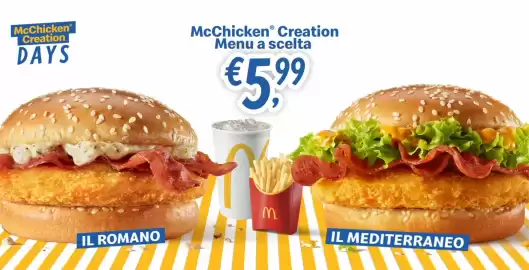 Volantino McDonald's Pagina 1