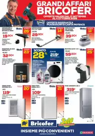 Volantino Bricofer Pagina 6: Friggitrice ad aria digitale Blake €32,90, Lavatrice Akai 9 kg €219,00