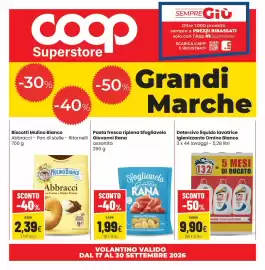 Volantino Coop Master Alleanza 3.0 Pagina 1: Pasta fresca ripiena Sfogliavelo Giovanni Rana assortita €1,99