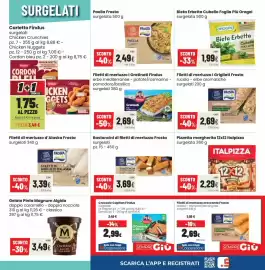 Volantino Coop Master Alleanza 3.0 Pagina 15: Filetti di merluzzo I Gratinati Findus €2,69