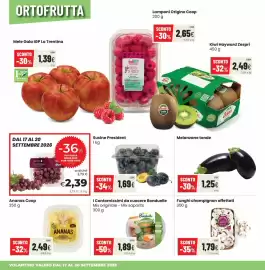 Volantino Coop Master Alleanza 3.0 Pagina 8: Uva Rossa senza semi Fior Fiore Coop €2,39, Susine President €1,69
