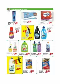 Volantino Risparmio Supermercati Pagina 6: Ava lavatrice tropicale €3,79, Ace pavimenti €1,49