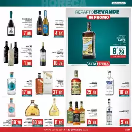 Volantino Altasfera Pagina 13: Vino Paolini €1,99, Grappa nebbiolo barricata Bocchino €10,59