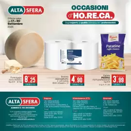 Volantino Altasfera Pagina 16: Formaggio duro italiano €8,25, Bobina asciugatutto €4,90