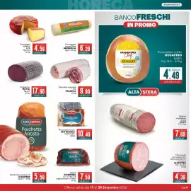 Volantino Altasfera Pagina 5: Porchetta Arrosto Alta Sfera €5,59, Pancetta coppata 1/2 PRAZZOLI €9,90
