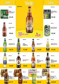 Volantino Italy Cash and Carry Pagina 10: Peroni Nastro Azzurro Stile Capri €0,99, Birra Peroni €0,65