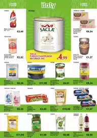 Volantino Italy Cash and Carry Pagina 4: Rio mare filletto di salmone all'olio di oliva €6,04, Mareblu sgombro vari €1,97