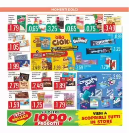 Volantino Mercadò Pagina 11: Wafer classic/ speciality kari gusti loacker €1,89, Kit Kat vari tipi/Smarties/Lion Nestlé €2,49