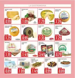 Volantino Mercadò Pagina 4: Provolà locale bianca/affemica €3,49, Leerdammer €1,29