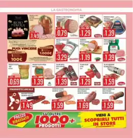 Volantino Mercadò Pagina 5: Salame milano extra clai €1,29, Salame napoli clai €1,39