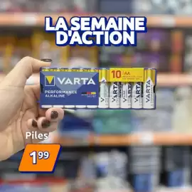 Catalogue Action semaine 38 page 3: Varta - la semain d'action €1,99