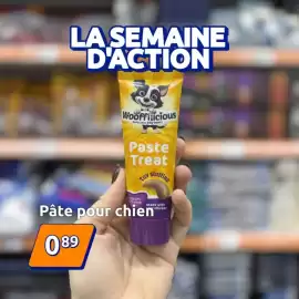 Catalogue Action semaine 38 page 5: Pâte pour chien €0,89