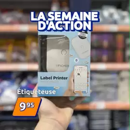 Catalogue Action semaine 38 page 9: Label printer €9,95