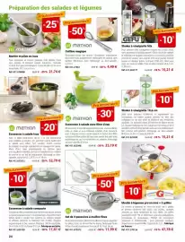 Catalogue Mathon page 24: GEFU Shaker à vinaigrette Mix €15,21, MATHON Essoreuse à salade avec filtre d'eau €25,19