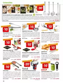 Catalogue Mathon page 26: Patisse Pince à toast €4,05, Pradel Ouvre-bocal €4,49